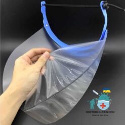 Flip-Up Face Shield color: Pink|Blue  New Arrivals Protection Against COVID-19 Face Masks & Face Shields Face Shields Face Shields For Adults Best Sellers