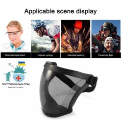 Full Protection Face Shield Face Mask color: Black / Red|Gray|Red|Black|Blue  New Arrivals Protection Against COVID-19 Face Masks & Face Shields Face Masks Face Masks For Adults Face Shields Face Shields For Adults Best Sellers