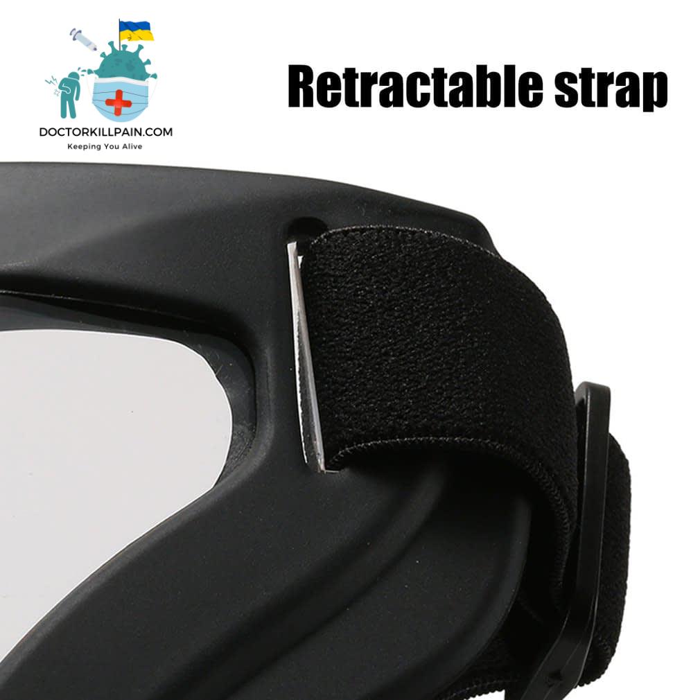 Z50 Dropshipping Full Face Shield Kitchen Transparent Shield Home Oil-splash Proof Eye Facial Anti-fog Head Cover Safety Glasses