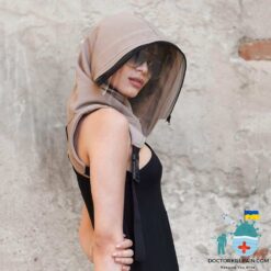 Full Protection Hooded Face Shield with Secure Buckle color: A|B|C|D  New Arrivals Protection Against COVID-19 Face Masks & Face Shields Face Shields Face Shields For Adults Protective Suits & Clothing Best Sellers