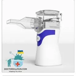 Handheld Ultrasonic Portable Nebulizer color: only mask|Gray with 2 Filters|Blue|Green  New Arrivals Protection Against COVID-19 Best Sellers