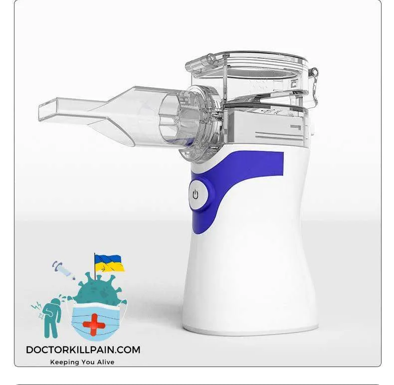 Handheld Ultrasonic Portable Nebulizer color: only mask|Gray with 2 Filters|Blue|Green  New Arrivals Protection Against COVID-19 Best Sellers