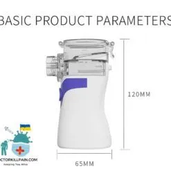 Handheld Ultrasonic Portable Nebulizer color: only mask|Gray with 2 Filters|Blue|Green  New Arrivals Protection Against COVID-19 Best Sellers