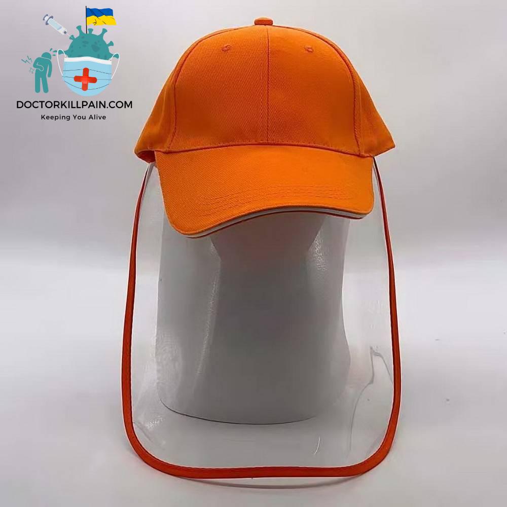Multi-function Protective Cap Anti Infection Protective Hat Eye Protection Anti-fog Windproof Hat Anti-saliva Face Cover Cap