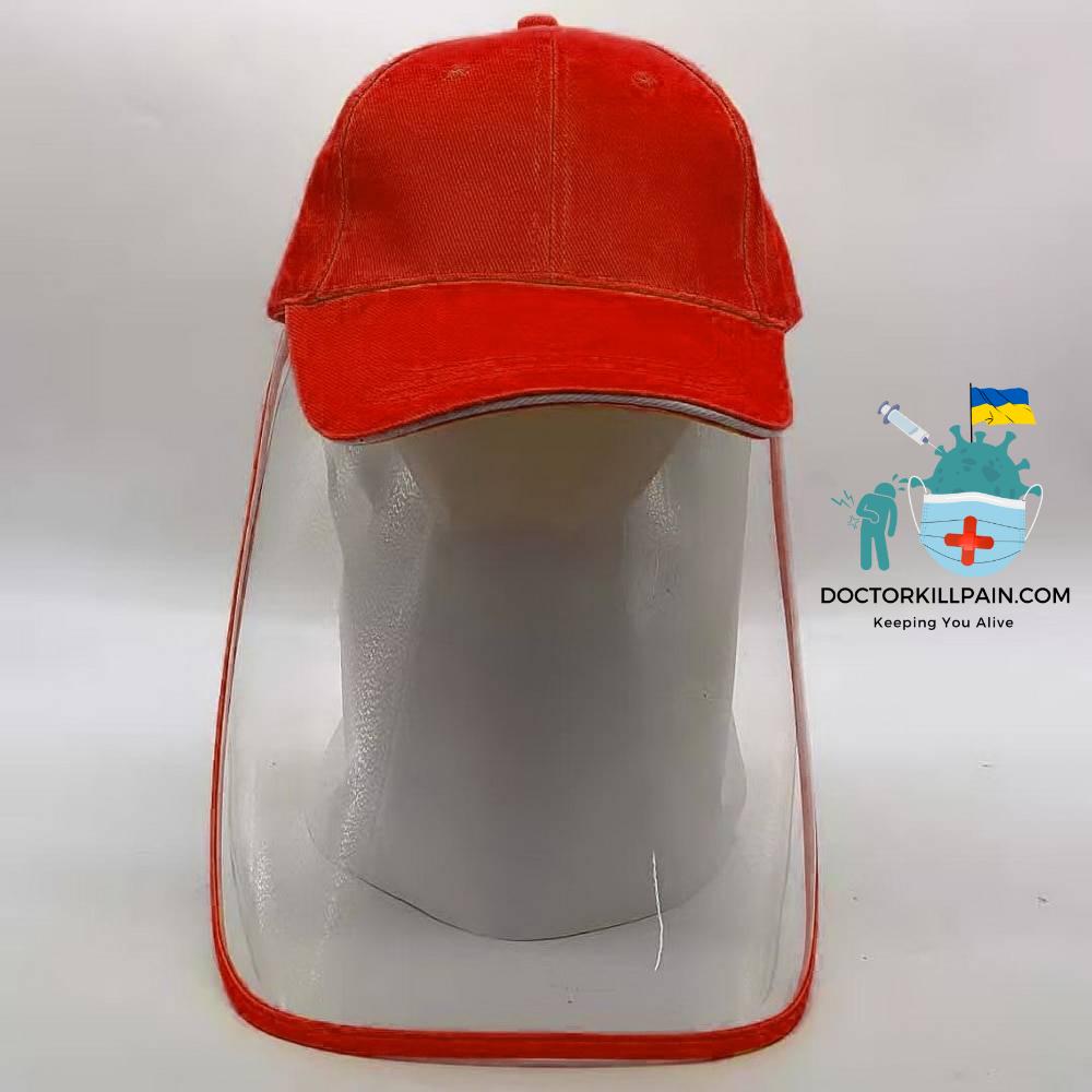Multi-function Protective Cap Anti Infection Protective Hat Eye Protection Anti-fog Windproof Hat Anti-saliva Face Cover Cap