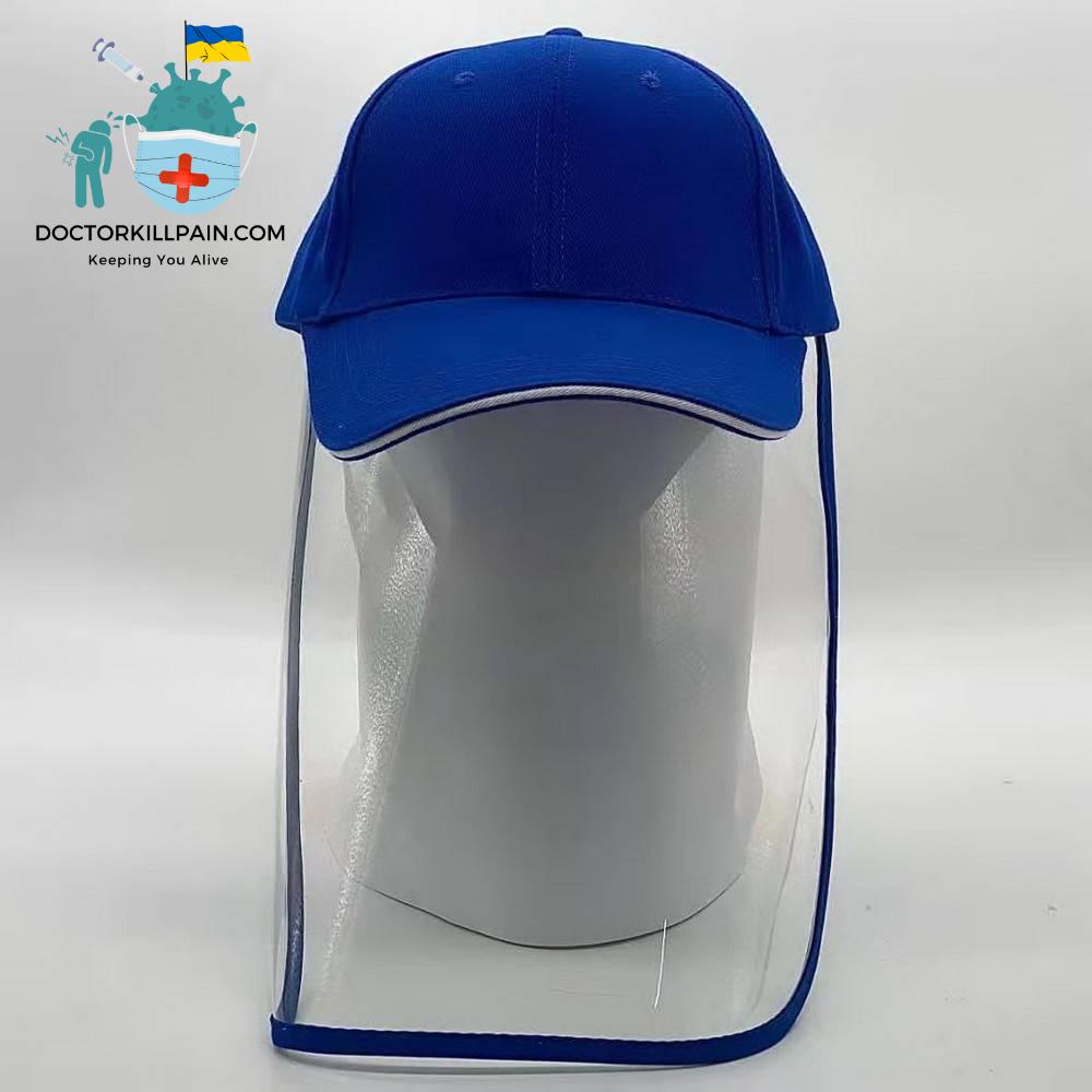 Multi-function Protective Cap Anti Infection Protective Hat Eye Protection Anti-fog Windproof Hat Anti-saliva Face Cover Cap