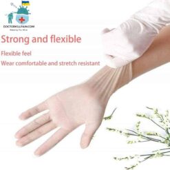 Latex Protective Gloves 100pcs/Set color: 100pcs  New Arrivals Protection Against COVID-19 Protective Gloves Best Sellers