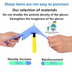 Latex Rubber Medical Gloves Package color: Purple blue 100pcs|Purple blue 50pcs  New Arrivals Protection Against COVID-19 Protective Gloves Best Sellers