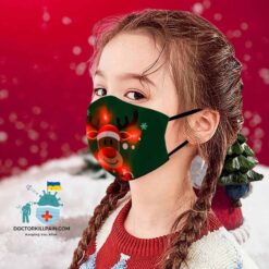 Light Up Christmas Face Masks For Kids color: A|B|C|D|E|F  New Arrivals Protection Against COVID-19 Face Masks & Face Shields Face Masks Safest Face Masks For Kids Best Back to School Face Masks For Kids Best Sellers