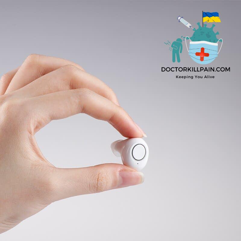 1 Pair USB Rechargeable Mini In Ear Portable Invisible Hearing Aids Assistant Adjustable Tone Sound Amplifier For Deaf Elderly