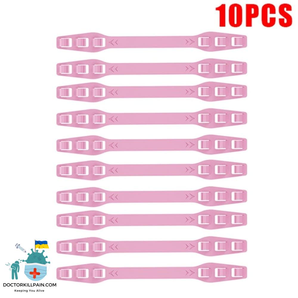 10PCS Adjustable Mask Extension Belt Bandage Mask Hook Anti-Slip Ear Rope salvaorejas mascarillas mask holder protection masks