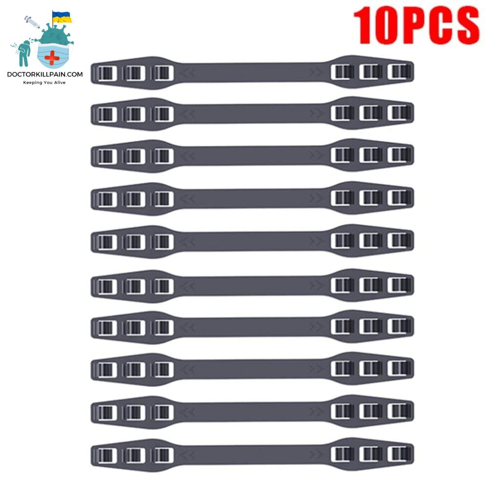 10PCS Adjustable Mask Extension Belt Bandage Mask Hook Anti-Slip Ear Rope salvaorejas mascarillas mask holder protection masks