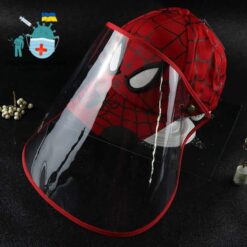 Mickey or Minnie Mouse Hat With Face Shield For Kids color: 10|11|12|13|14|15|16|17|3|4|5|6|7|8|9|Red|1|2|Black  New Arrivals Protection Against COVID-19 Face Masks & Face Shields Face Shields Face Shields For Kids Best Sellers