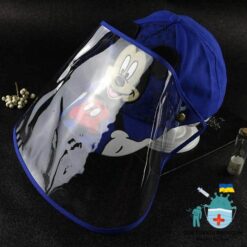 Mickey or Minnie Mouse Hat With Face Shield For Kids color: 10|11|12|13|14|15|16|17|3|4|5|6|7|8|9|Red|1|2|Black  New Arrivals Protection Against COVID-19 Face Masks & Face Shields Face Shields Face Shields For Kids Best Sellers
