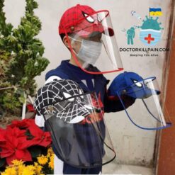 Mickey or Minnie Mouse Hat With Face Shield For Kids color: 10|11|12|13|14|15|16|17|3|4|5|6|7|8|9|Red|1|2|Black  New Arrivals Protection Against COVID-19 Face Masks & Face Shields Face Shields Face Shields For Kids Best Sellers