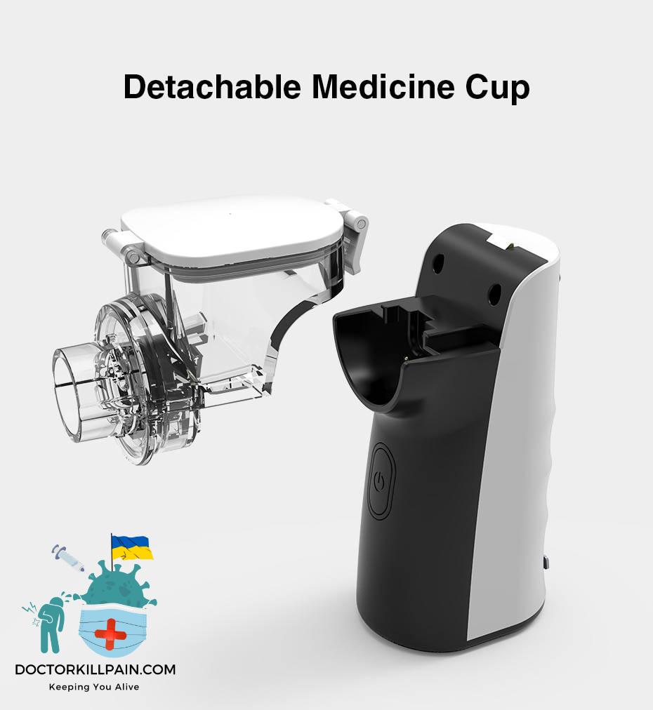 BGMMED Mini Portable nebulizer Handheld inhaler nebulizer for kids Adult Atomizer nebulizador medical equipment Asthma