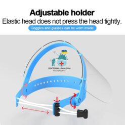 Premium Adjustable Face Shield Weight: 280g  New Arrivals Protection Against COVID-19 Face Masks & Face Shields Face Shields Face Shields For Adults Face Shields For Kids Best Sellers