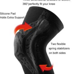 Premium Elastic Knee Pad To Relieve Pain color: 721 PAD grey blue1|721A PAD BLACK1|721A PAD GREY1|721A PAD ORANGE1|721A PAD PURPLE1|721PAD BLACK1|7718 BLACK 1|7718 BLUE 1|7718 PINK 1|7718 RED 1  New Arrivals Best Sellers