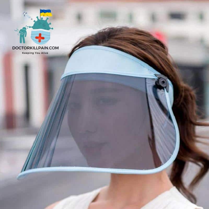 Summer Sun Protection Ultraviolet Polarized Sun Visor Hats For Women Outdoor Travel Fishing Biking Cover Face Sun Hat Female Cap