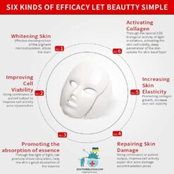 Premium Skin Care Therapy LED Beauty Mask Material: Plastic  New Arrivals As Seen On TV Skin Care Safest LED Beauty Masks Best Sellers