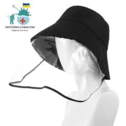Protection Face Shield Bucket Cap Brand Name: Dr. Kill Pain fighting COBI-19  New Arrivals Protection Against COVID-19 Face Masks & Face Shields Face Shields Face Shields For Adults Best Sellers