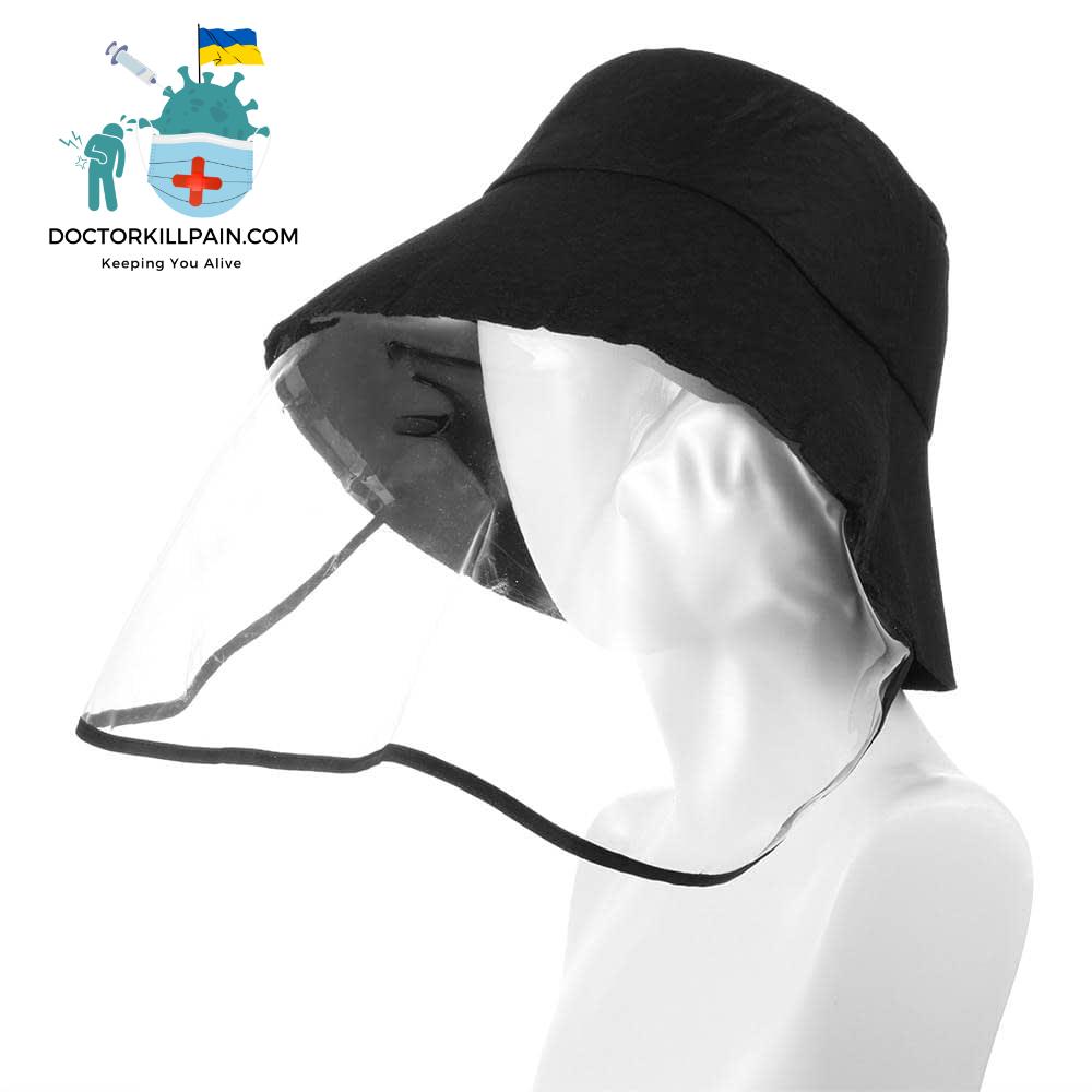 Unisex Multi-function Protective Cap Anti-spitting Cover Outdoor Hat Splash-Proof Anti-Wind Sand Eye Protection Isolation Cap