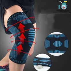 Protective Knee Support Pad color: HX045 black|HX045 gray|HX051 black|HX051 blue|HX051 gray|HX054 blue|HX054 green|HX054 orange|HX082 black|New black|New orange|Gray with 2 Filters|Black|Blue  New Arrivals As Seen On TV Best Sellers