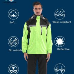 Rain Jacket with Face Shield + FREE Waterproof Pants color: 01|02|03|04|05|06|07|08|09|10|11|12  New Arrivals Protection Against COVID-19 Face Masks & Face Shields Face Masks Face Masks For Adults Face Shields Face Shields For Adults Jackets with Face Mask Protective Suits & Clothing Best Sellers