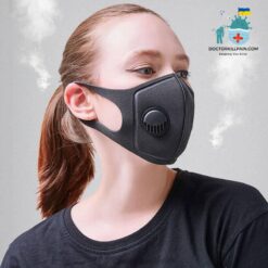 Reusable Protective Face Mask With Valve Brtand: Dr. Kill Pain  New Arrivals Protection Against COVID-19 Face Masks & Face Shields Face Masks Face Masks For Adults Best Sellers