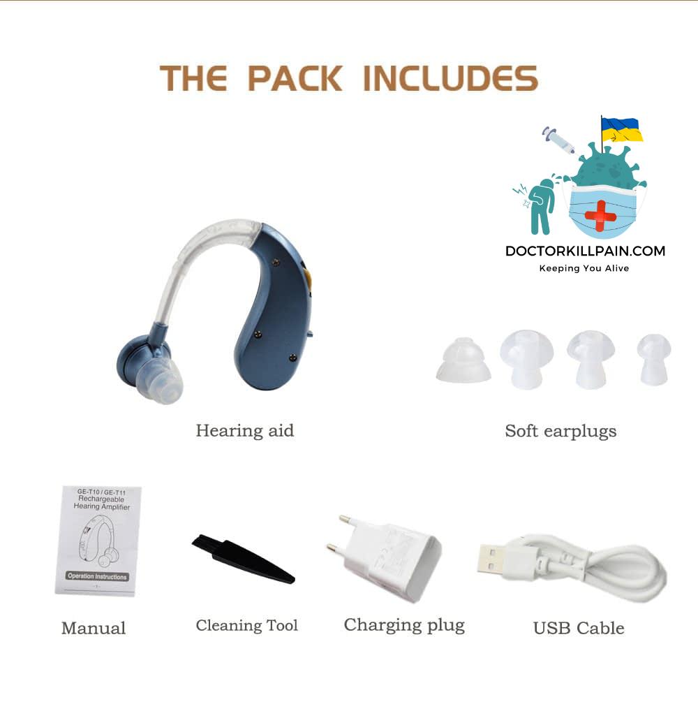 Mini Rechargeable Hearing Aid For The Deaf Digital BET Hearing Aid Adjustable Audio Amplifierelderly Deafness Tools Dropshipping