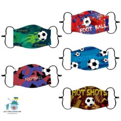 Soccer Face Mask For Kids color: A|B|C|D|E|F|G|H|I|J|K|L|M|N|O|P|Q|R|S|T|U  New Arrivals Protection Against COVID-19 Face Masks & Face Shields Face Masks Safest Face Masks For Kids Best Back to School Face Masks For Kids Best Sellers
