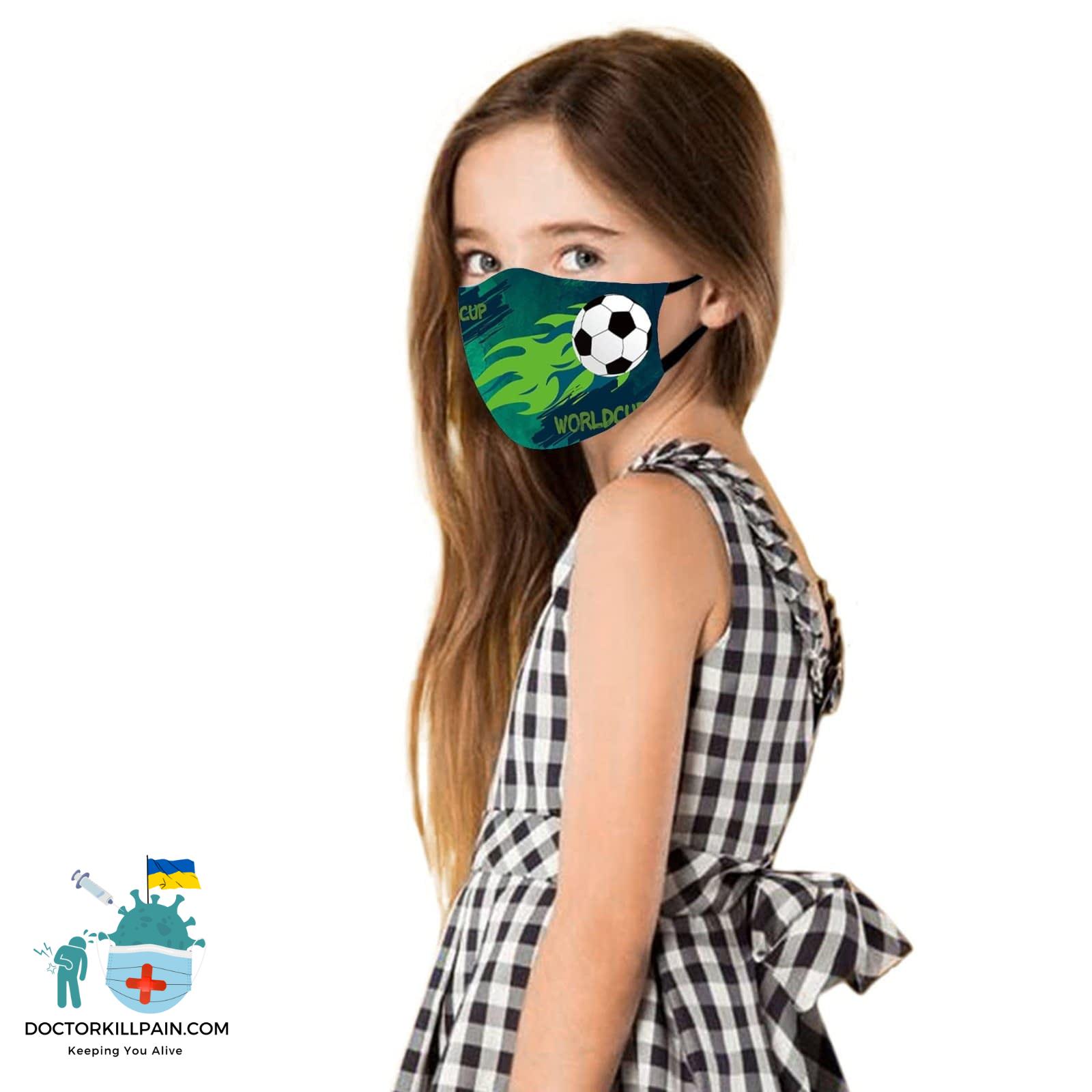 Adjustable Anonymous Mask For Children Printed Reusable Mouth Face Masks Cubrebocas Para Niños Washable Halloween Cosplay Masque