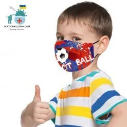 Soccer Face Mask For Kids color: A|B|C|D|E|F|G|H|I|J|K|L|M|N|O|P|Q|R|S|T|U  New Arrivals Protection Against COVID-19 Face Masks & Face Shields Face Masks Safest Face Masks For Kids Best Back to School Face Masks For Kids Best Sellers