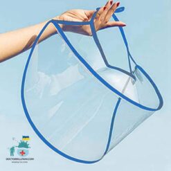 Soft Protective Face Shield Plastic color: beige|Blue  New Arrivals Protection Against COVID-19 Face Masks & Face Shields Face Shields Face Shields For Adults Best Sellers