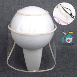 Soft Protective Face Shield Plastic color: beige|Blue  New Arrivals Protection Against COVID-19 Face Masks & Face Shields Face Shields Face Shields For Adults Best Sellers