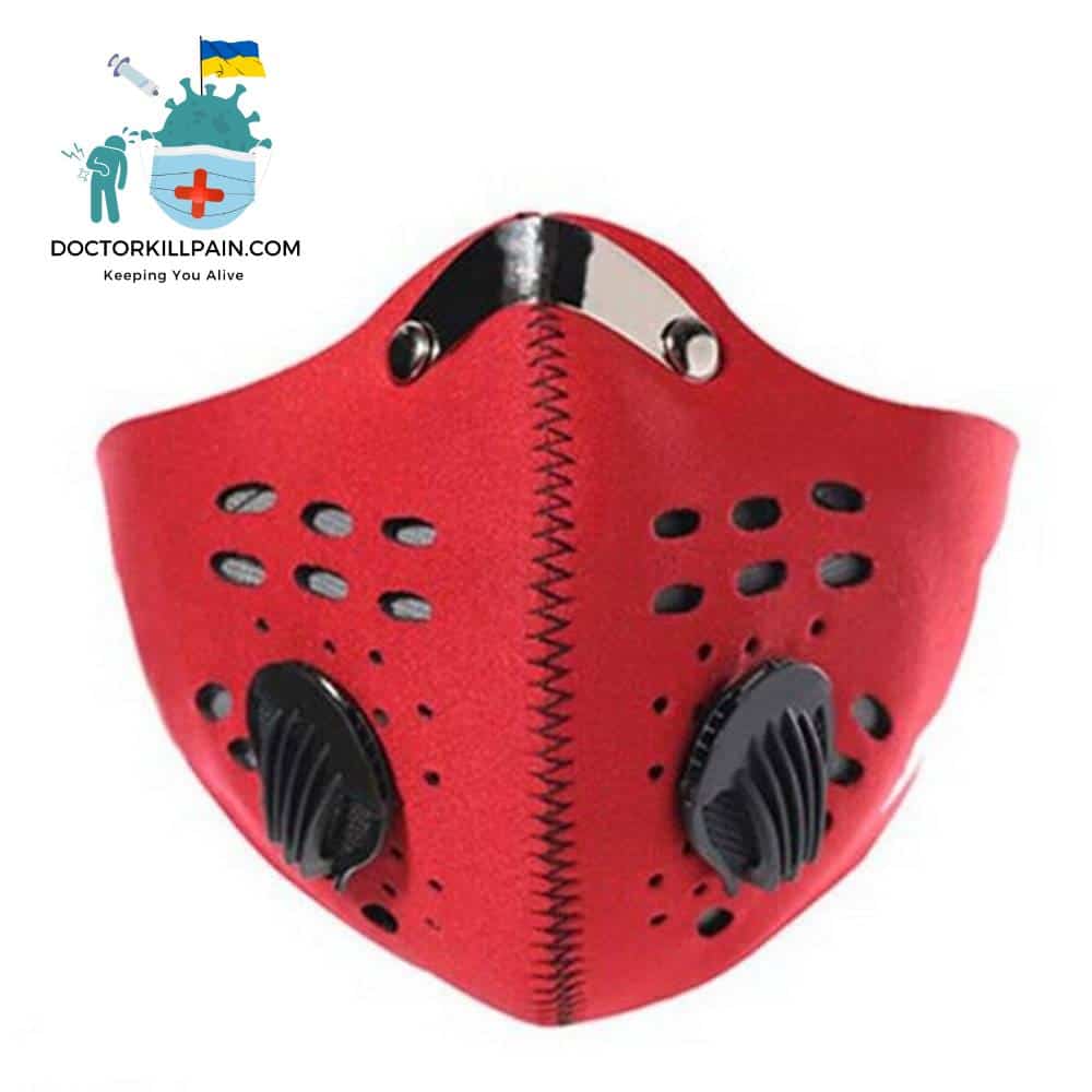 Vervuiling Masker Volwassen Anti Pm 2.5 Pollen Stofmasker Wasbare Anti-Fog Anti Stofmasker Actieve Kool Filter Met 2 Filters