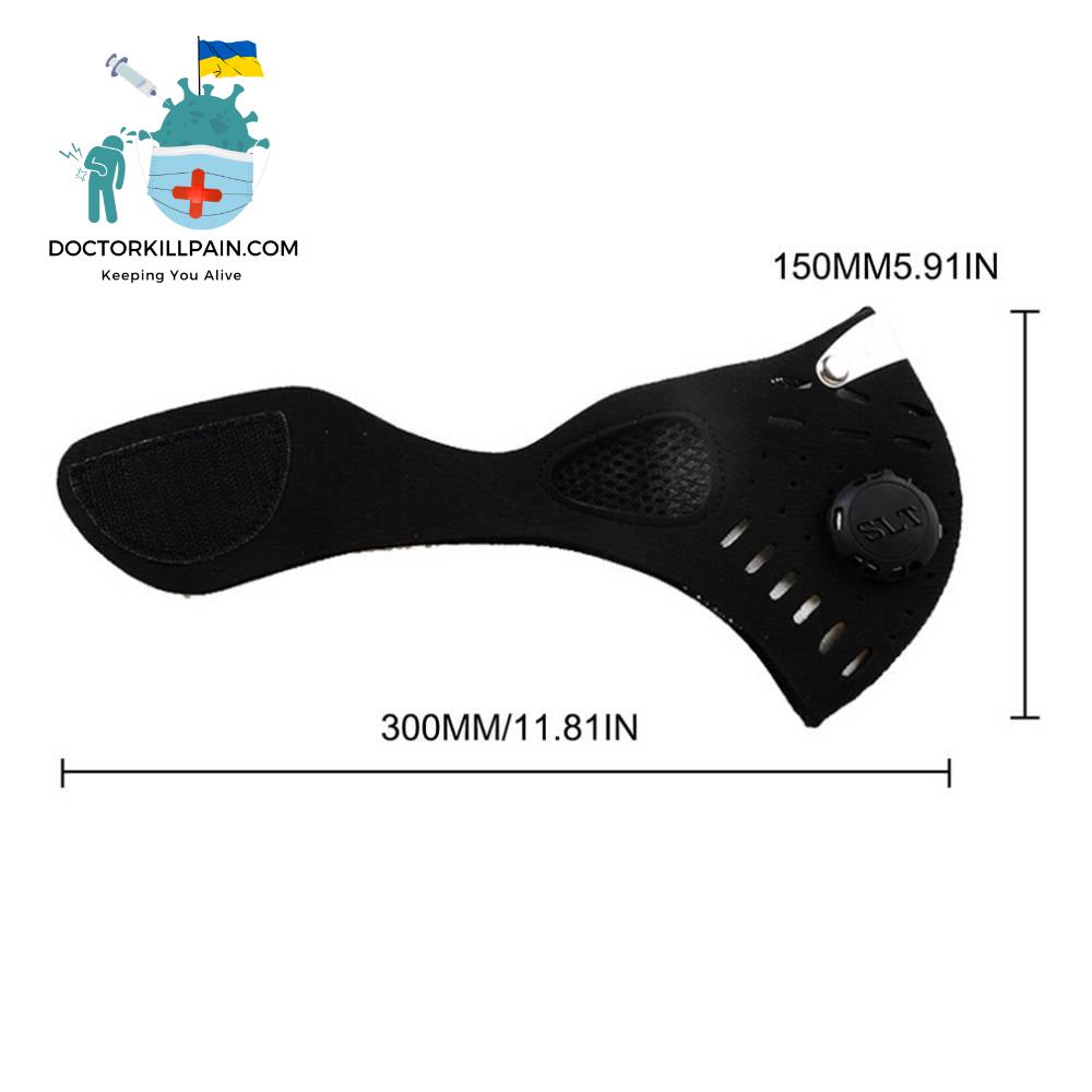 Sports Face Mask color: Red|Gray with 2 Filters|Black|Blue|Green  New Arrivals Protection Against COVID-19 Face Masks & Face Shields Face Masks Face Masks For Adults Best Sellers