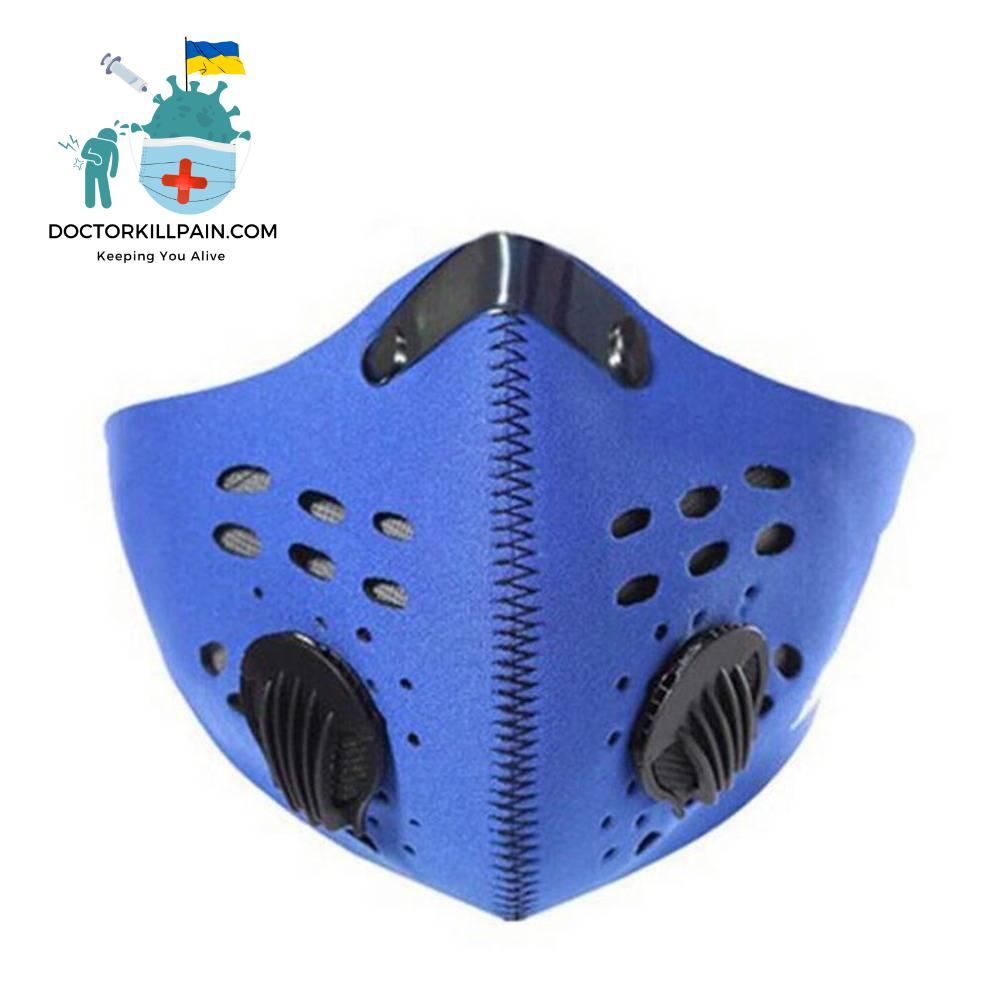 Sports Face Mask color: Red|Gray with 2 Filters|Black|Blue|Green  New Arrivals Protection Against COVID-19 Face Masks & Face Shields Face Masks Face Masks For Adults Best Sellers
