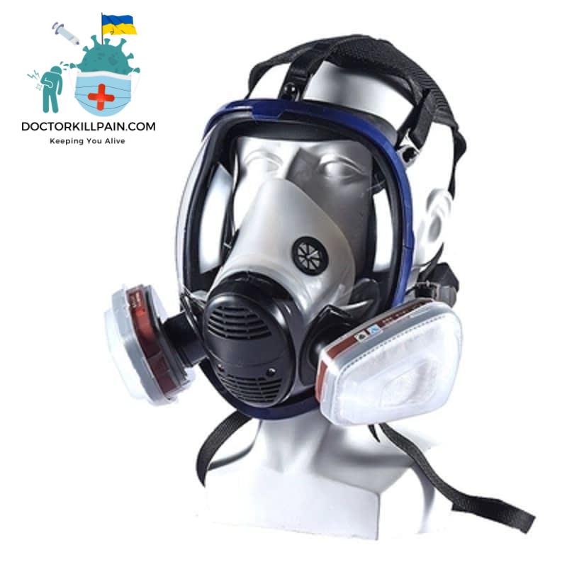 Chemical Mask 6800 7 in 1 Gas Mask Dustproof Respirator Paint Pesticide Spray Silicone Full Face Filters for Laboratory Welding