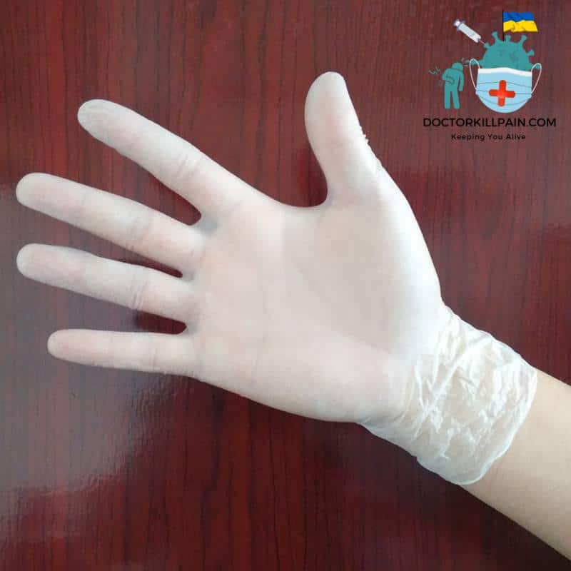 100 Pcs/Box of Black, Blue, or Transparent Disposable Gloves