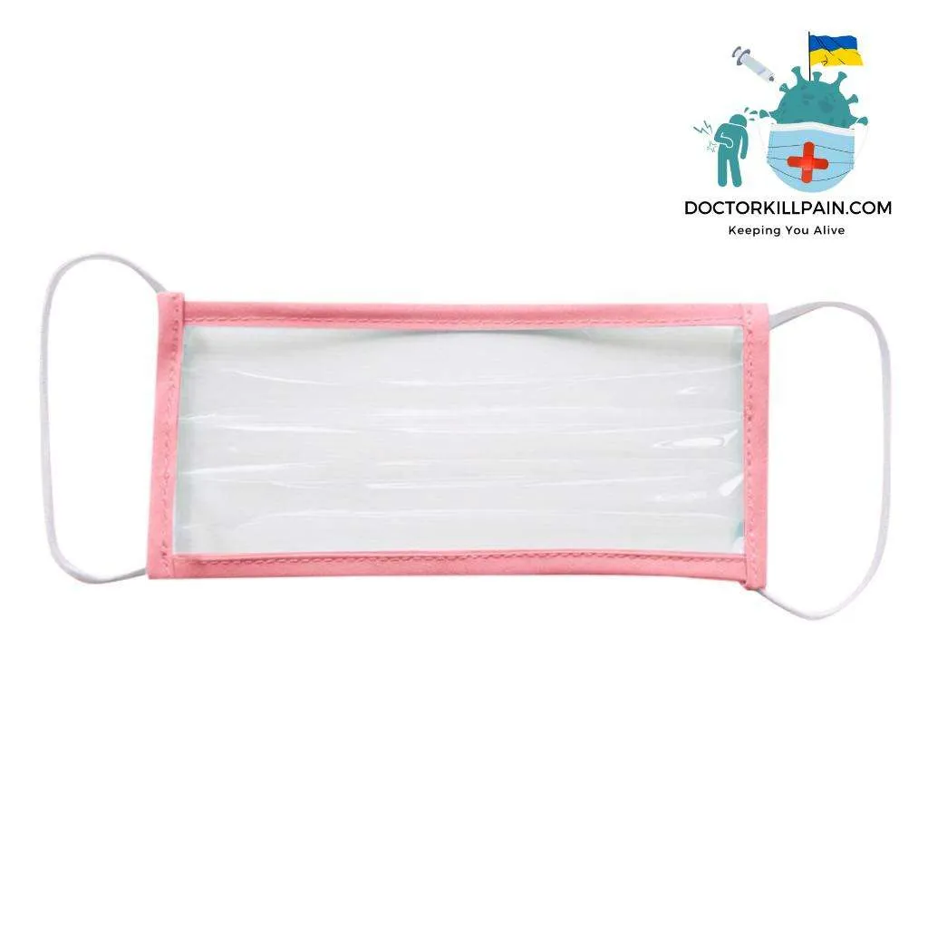 Transparent Face Mask color: Light blue|Pink|Gray with 2 Filters|Black|Blue|White  New Arrivals Protection Against COVID-19 Face Masks & Face Shields Face Masks Face Masks For Adults Best Sellers