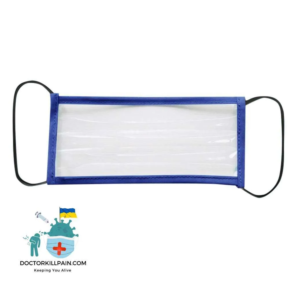 Transparent Face Mask color: Light blue|Pink|Gray with 2 Filters|Black|Blue|White  New Arrivals Protection Against COVID-19 Face Masks & Face Shields Face Masks Face Masks For Adults Best Sellers