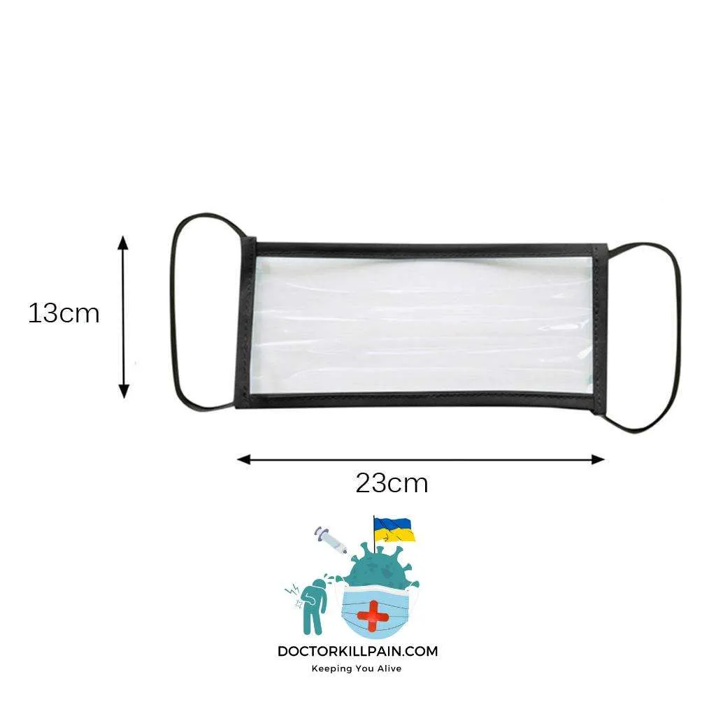 Transparent Face Mask color: Light blue|Pink|Gray with 2 Filters|Black|Blue|White  New Arrivals Protection Against COVID-19 Face Masks & Face Shields Face Masks Face Masks For Adults Best Sellers