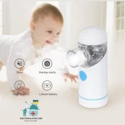 USB Rechargeable Mini Nebulizer Inhaler Brand: Dk. Kill Pain  New Arrivals Protection Against COVID-19 Best Sellers
