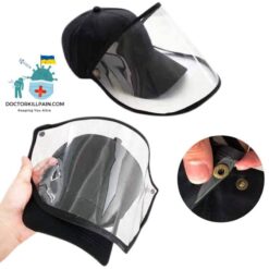 Unisex Face Shield Hat color: A|B|C  New Arrivals Protection Against COVID-19 Face Masks & Face Shields Face Shields Face Shields For Adults Best Sellers
