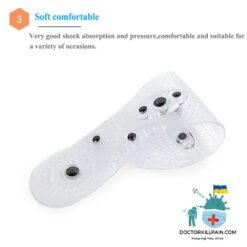 Unisex Shoe Pads For Weight Loss color: White  As Seen On TV Foot Pain Relief Weight Loss Remedies Best Sellers Clearance