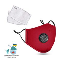 Washable Face Mask with Filter color: 1 Mask (No Filters)|Black with 2 Filters|Blue with 2 Filters|Gray with 2 Filters|Pink with 2 Filters|Purple with 2 Filters|Red with 2 Filters|10 Kid Filters|10 Filters  New Arrivals Protection Against COVID-19 Face Masks & Face Shields Face Masks Face Masks For Adults Best Sellers