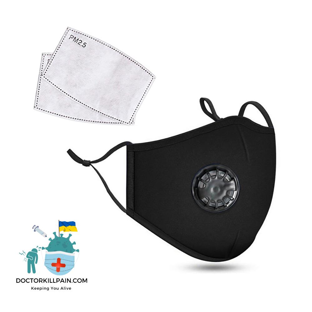 Washable Face Mask with Filter color: 1 Mask (No Filters)|Black with 2 Filters|Blue with 2 Filters|Gray with 2 Filters|Pink with 2 Filters|Purple with 2 Filters|Red with 2 Filters|10 Kid Filters|10 Filters  New Arrivals Protection Against COVID-19 Face Masks & Face Shields Face Masks Face Masks For Adults Best Sellers