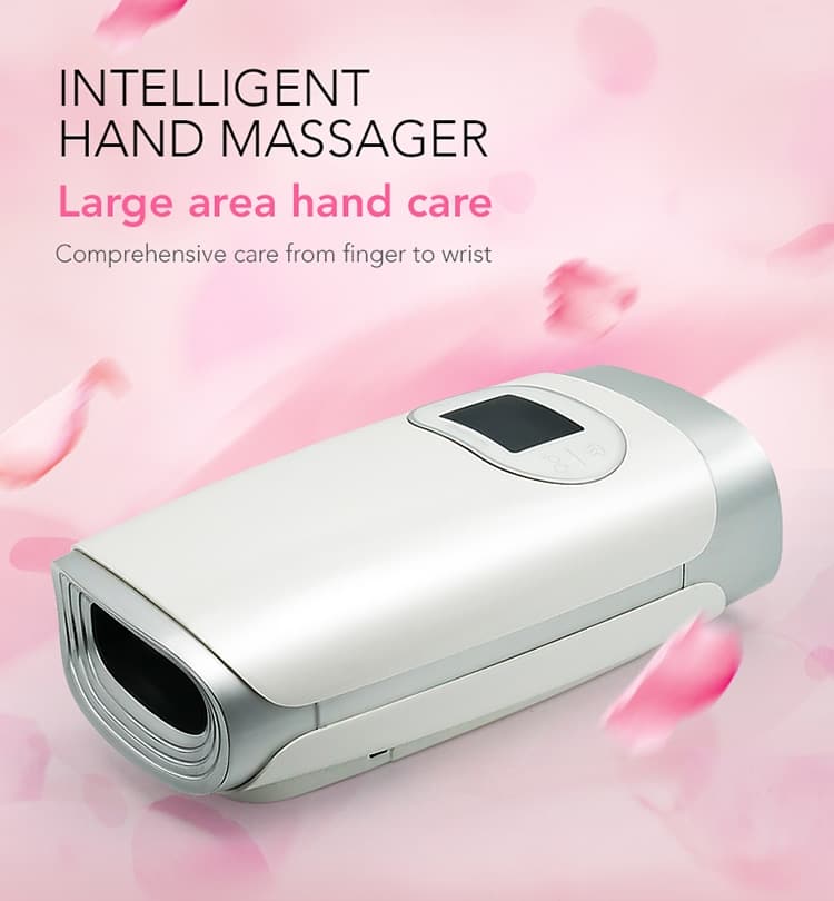 MARESE Electric Palm Hand Massager Air Compression Massage Protector Hot Compress Beauty Hand Care Finger Numbness Pain Relief