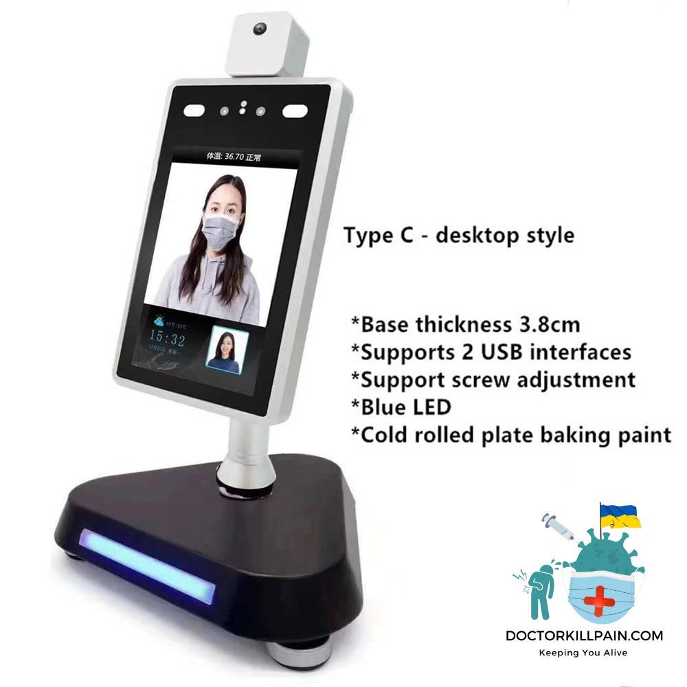 7inch Body Temperature Facial Recognition Camera ip thermal security camera thermal Human Detect Access Control Face Recognize